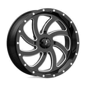 MSA Offroad Wheels – M36 SWITCH – Black – 20″x7″ 0mm – Summer Wheels – M36-020737M
